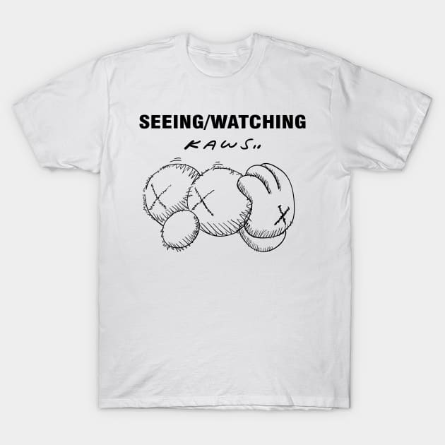 seeing/watching kaws T-Shirt by Darren.z_z